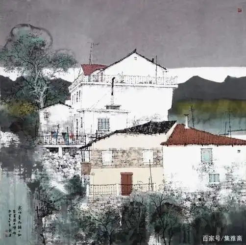 笔精墨妙——著名画家刘建水墨山水画欣赏