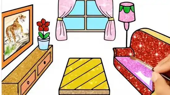 客厅简笔画 客厅简笔画儿童