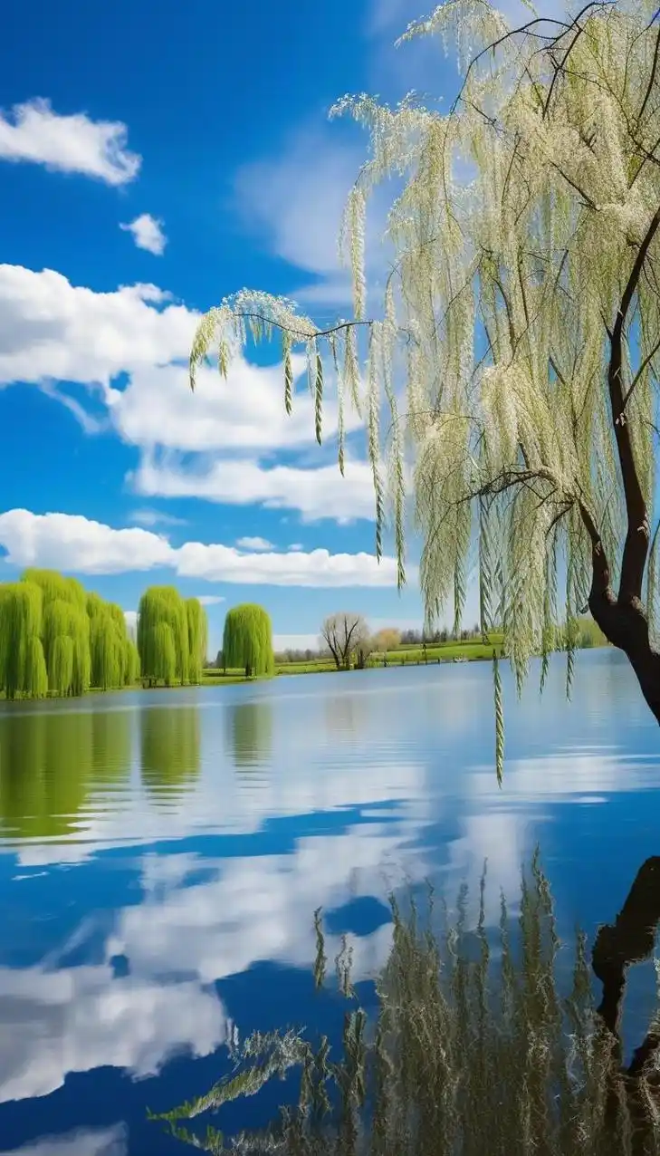 春天给我们带来了温暖和力量