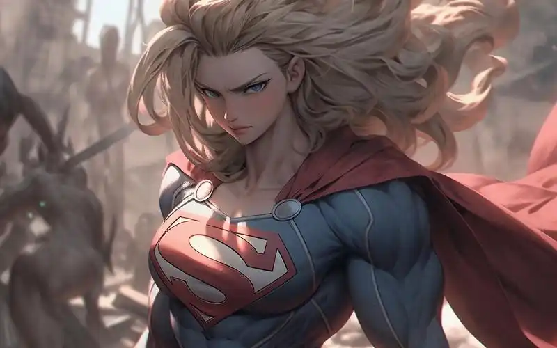 肌肉版女超人213号