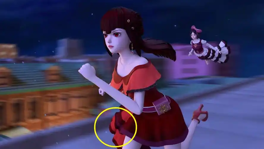 叶罗丽第六季:齐娜奔跑太快把摆裙都跑掉了,网友:又被导演骗了