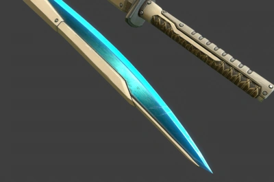 pbr次世代 武士刀 日本刀 激光剑 激光刀 镭射刀 忍者刀 激光炮 科幻