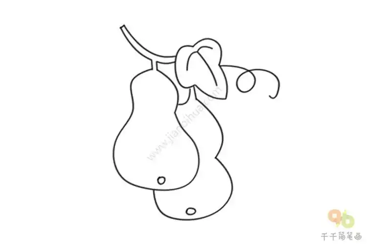 一分钟画葫芦简笔画图片