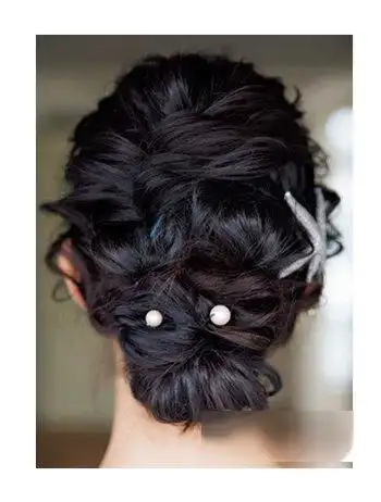 2款中年盘发发型设计与图解