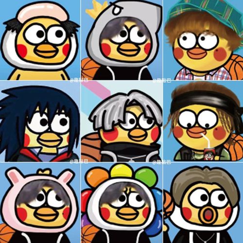 62张鸡你太美小黄鸡头像cxk表情包贴纸小黑子真爱粉装饰防水贴纸