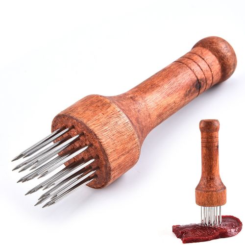 不锈钢断筋刀牛筋刀嫩肉器松肉器敲肉锤碎肉宝嫩肉针猪皮插