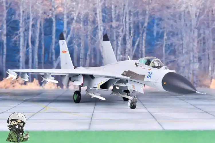 hm公司2018年推出了中国海军歼-11bh合金模型