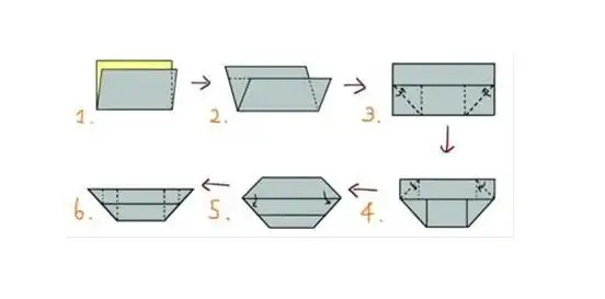 一张纸的元宝怎么折啊_百度知道