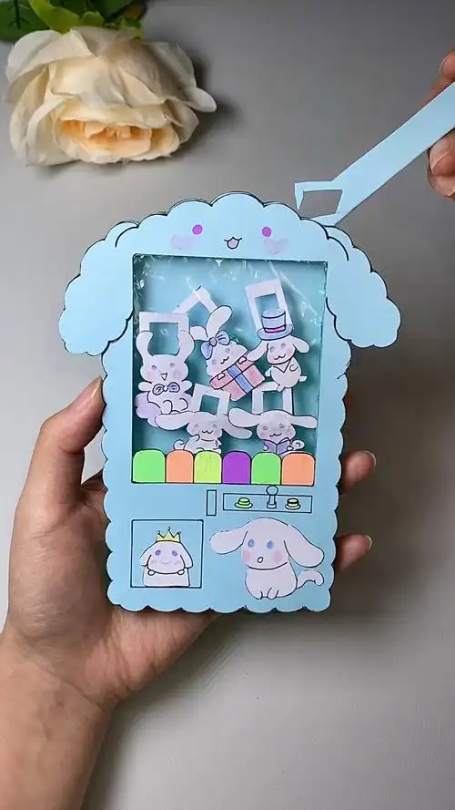 幼儿园手工  #亲子手工  #手工  #抓娃娃机