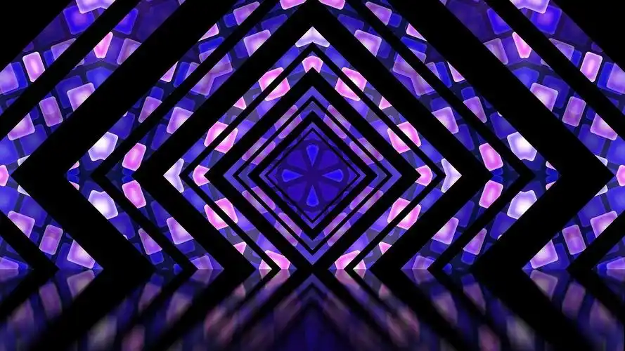 4k劲爆电光光效街舞爵士舞现代舞舞台背景爵士舞年会背景