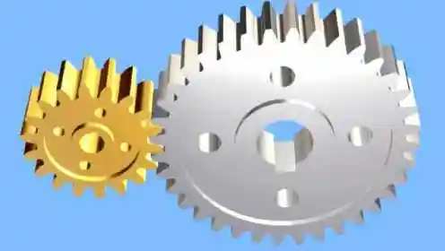 齿轮外啮合传动展现出来的美,制造美让人陶醉
