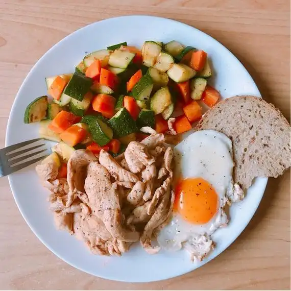 山口野侨做的【三分练,七分吃】健康的健身减脂营养餐