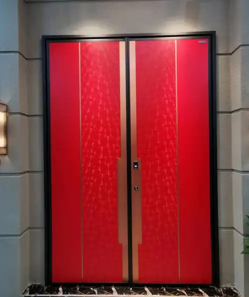 中国红入户门喜庆入户门