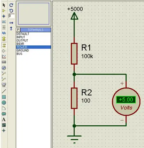 proteus中有高压电源模块吗,怎么表示的?谢谢!