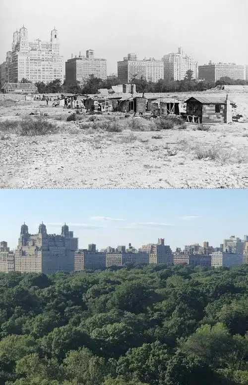 一组过去vs现在的今昔对比照看完令人百感交集