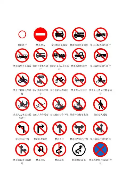 交通信号标志图解_第1页