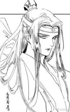 q版蓝忘机简笔画简单