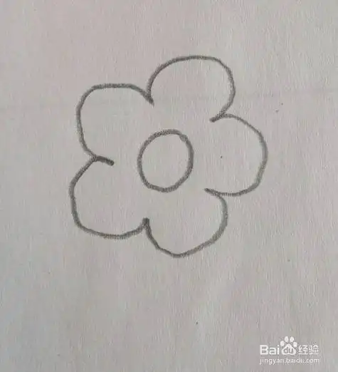 简笔画八瓣花