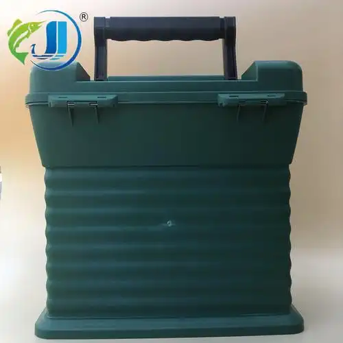 盒子储存配件收纳多功能手提多层鱼钩鱼线盒饲料盒小功能盒线轴盒