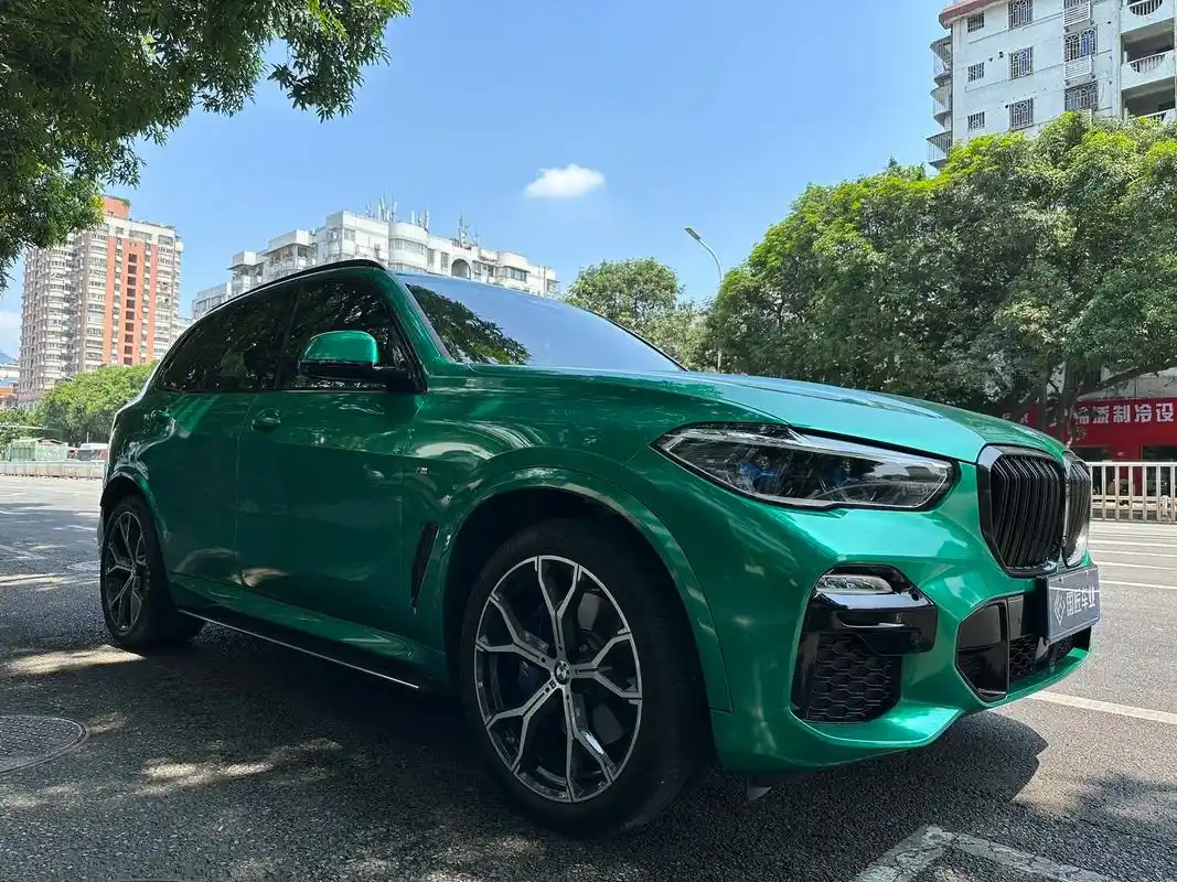 宝马x5 ax曼岛绿 这颜色代 - 抖音