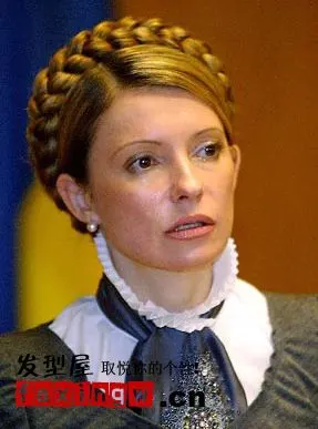 乌克兰前任总统季莫申科精美编发盘发照片大回顾