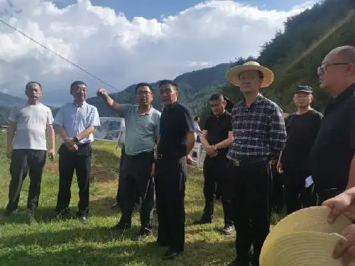 凉山州州长调研米市水库工程