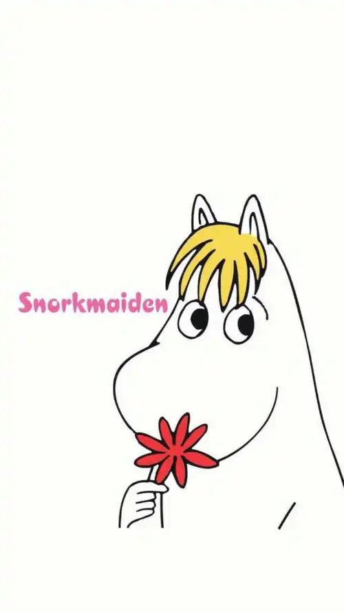 卡通 壁纸 iphone 姆明