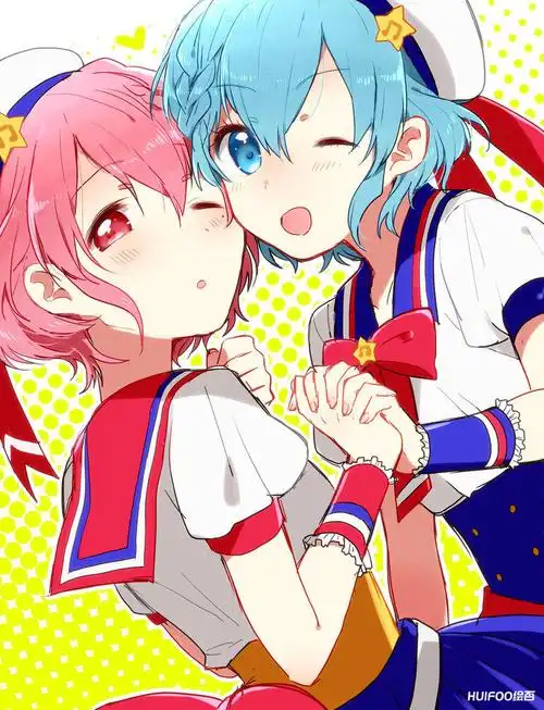 爱意满满79十指相扣的插画特辑