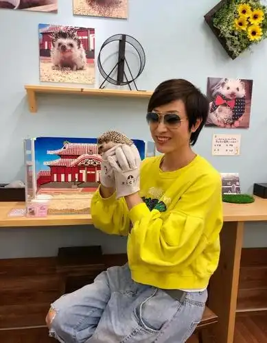 原创陈法蓉包机与父亲旅游,穿破洞牛仔裤松垮有型,没人相信她51岁