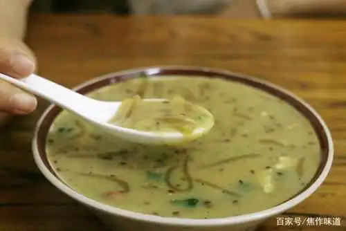 每天喝上一碗香喷喷的豆沫