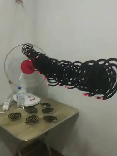 我说我点这么多蚊香不是为了取暖你们信吗