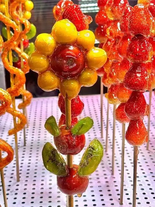 被东北的冰糖葫芦震惊到了