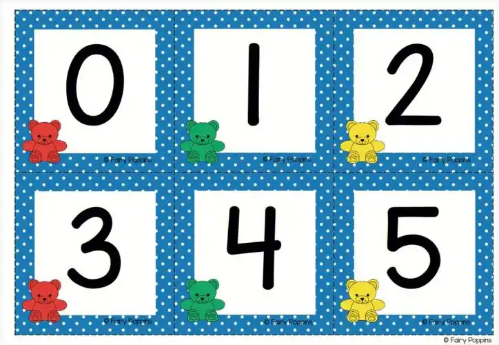 英语启蒙数字小汽车12345one