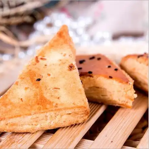天津特产 传统清真手工小吃零食糕点心咸三角酥