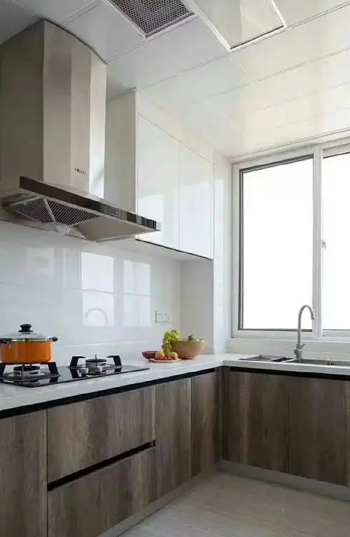 l型厨房设计装修效果图大全(l型厨房布置图) - 窝头生活网