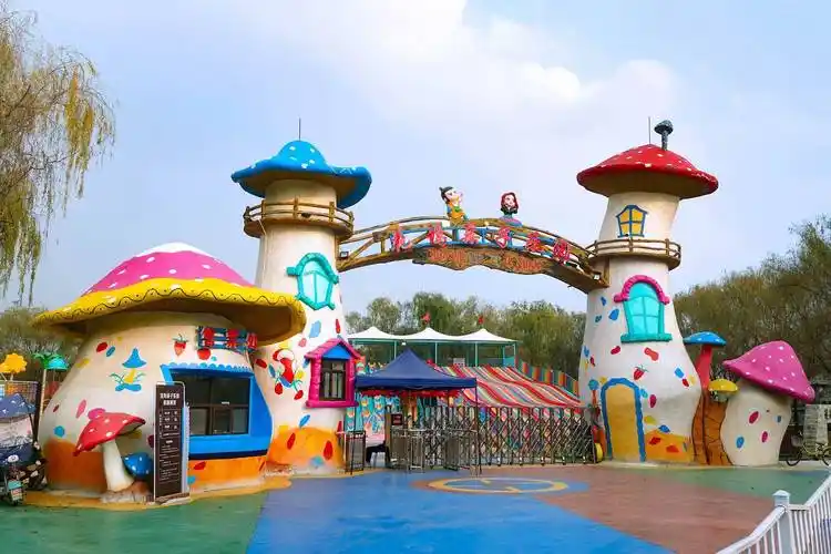 四川什邡花坞御景园,海棠盛放,樱花初开,感受五彩缤纷的春天_造型