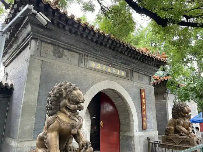 广济寺开放拜佛静心