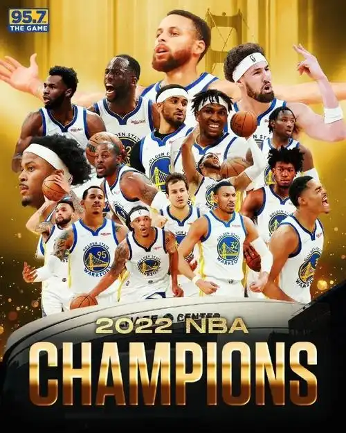 2022勇士总冠军图片壁纸