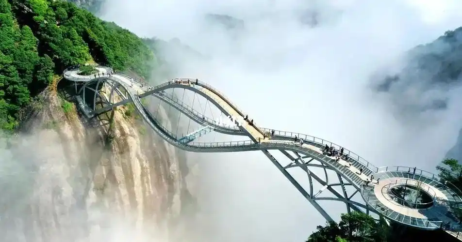 神仙居人气姐妹花:如意桥&amp;莲花台,速来围观!