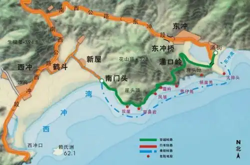 深圳东西冲徒步 遇见最美海岸线-全安药业团建活动