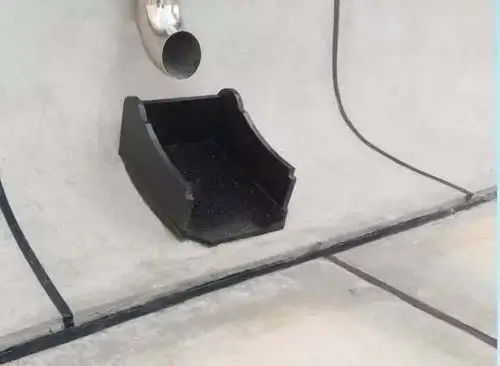 屋面女儿墙排水口效果