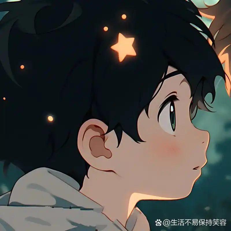 对视|星星|两个男孩子|男生情头 专辑:两个男孩子