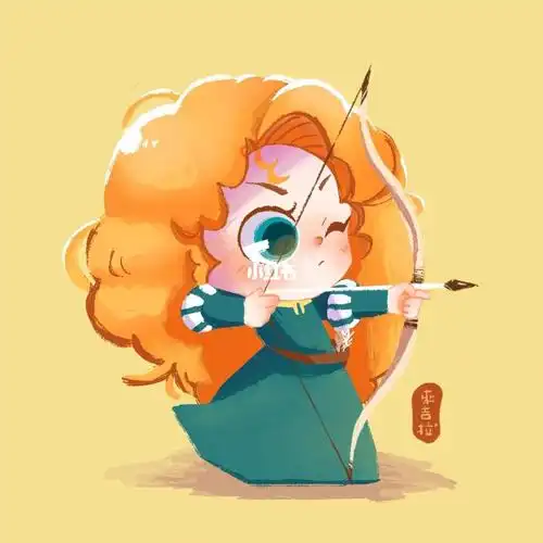 勇敢传说梅里达～迪士尼新出的故事里的人物都是勇敢追求自由的公主