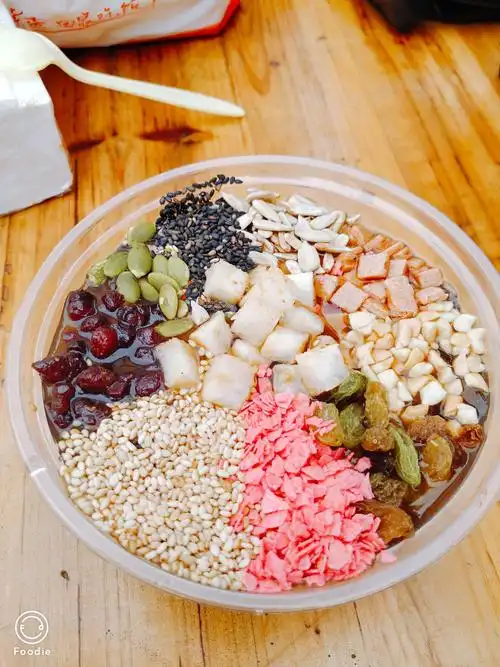 玫瑰糍粑冰粉,夏季清凉解暑好甜品!