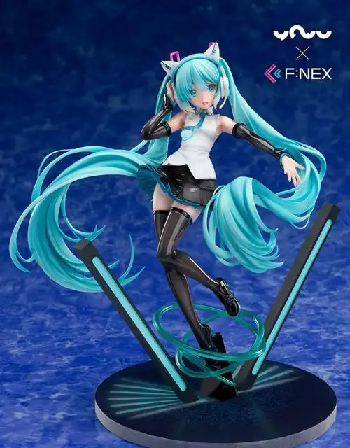 cc正版预售nexvocaloid初音未来miku猫耳耳机手办手办