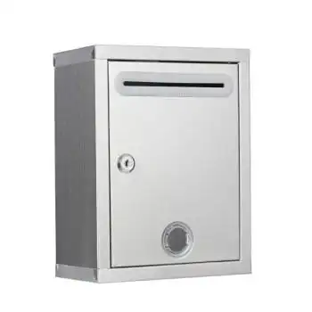 意见箱挂墙不锈钢信箱投诉建议箱举报箱户外信报箱带锁室外防水乐捐箱