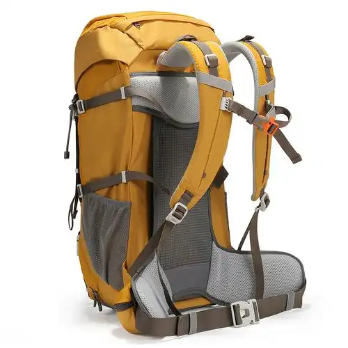 登山包骆驼户外50l大容量徒步露营双肩包泼水旅行双肩背包