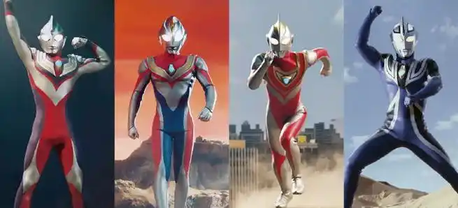 平成三部曲迪迦,戴拿,盖亚,阿古茹#奥特剧照##tdg25周年