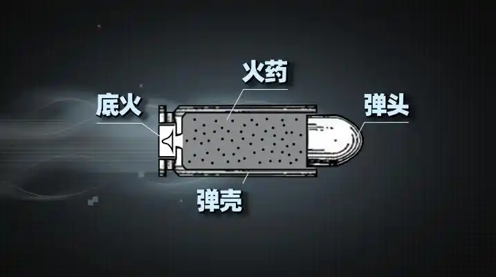 子弹一般由弹头,弹壳,火药和底火组成,所谓的"让子弹飞",飞的其实只是