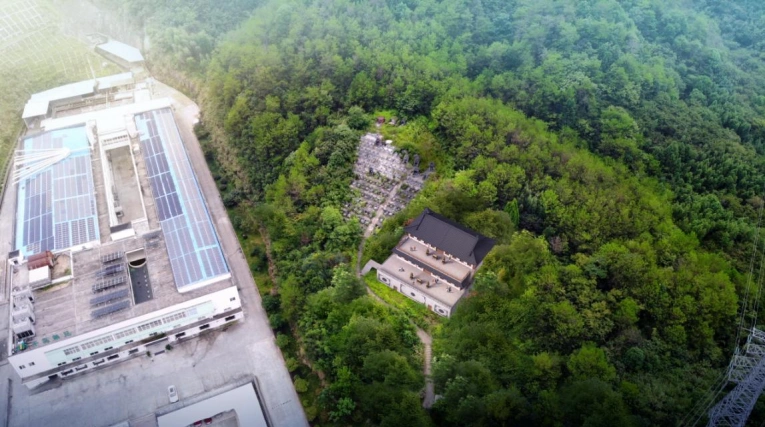 梅城镇葛家村骨灰堂建筑设计方案公示